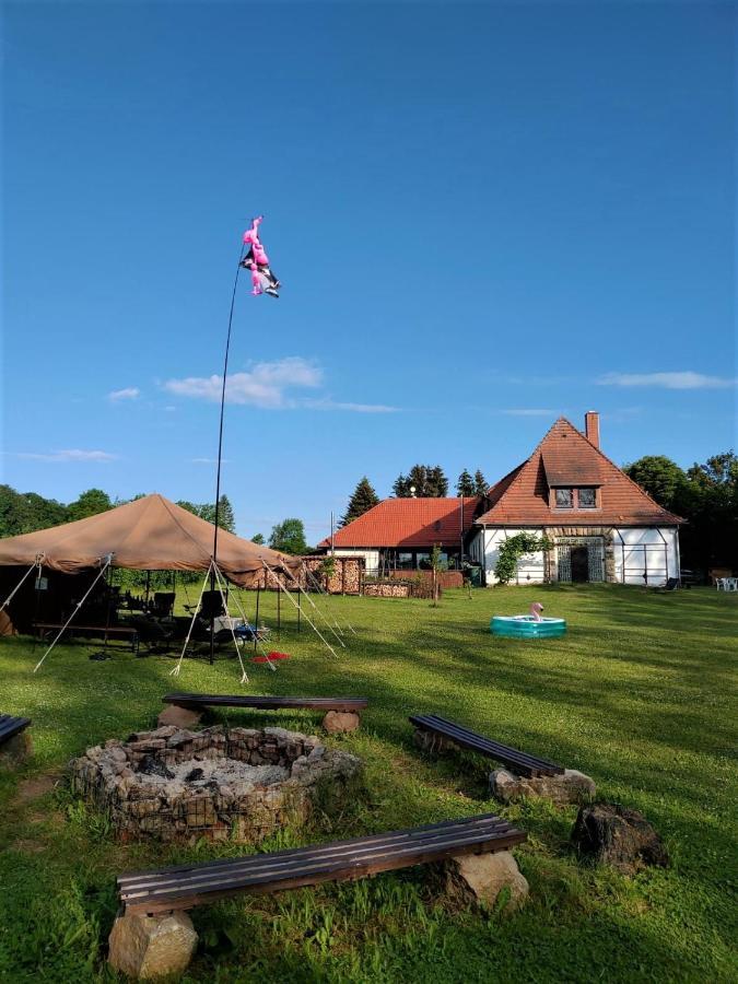 Haus Ringgau - Urlaub, Gemeinschaft Und Erlebnis Im Herzen Von Deutschland 헤어레스하우젠 외부 사진